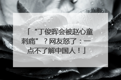 “丁俊晖会被赵心童刺痛”？网友怒了：一点不了解中国人！