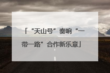 “天山号”奏响“一带一路”合作新乐章