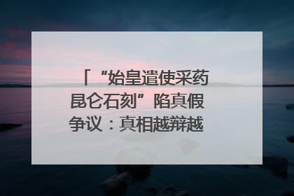 “始皇遣使采药昆仑石刻”陷真假争议：真相越辩越明｜新京报专栏