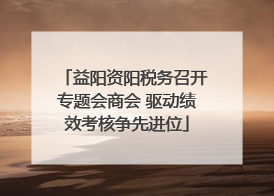 益阳资阳税务召开专题会商会 驱动绩效考核争先进位