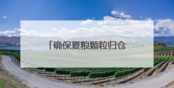 确保夏粮颗粒归仓 绵阳盐亭为收割机作业配套服务