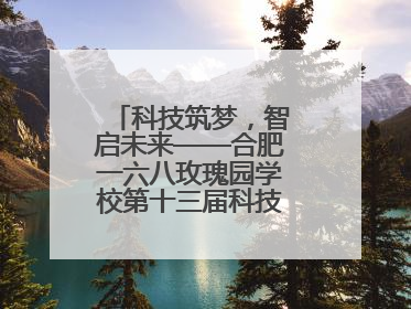 科技筑梦，智启未来——合肥一六八玫瑰园学校第十三届科技节机器人系列体验赛燃动校园