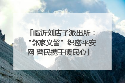 临沂刘店子派出所：“邻家义警”织密平安网 警民携手暖民心