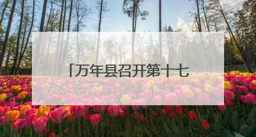 万年县召开第十七届人大常委会第四十四次会议（图）