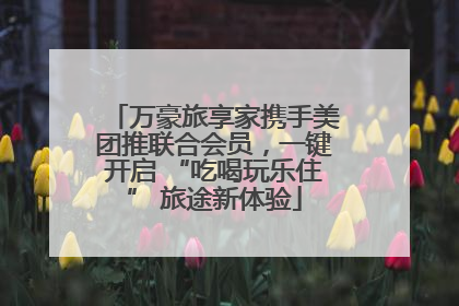 万豪旅享家携手美团推联合会员，一键开启 “吃喝玩乐住” 旅途新体验