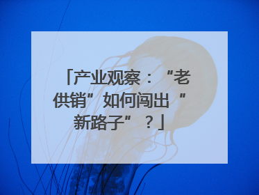 产业观察：“老供销”如何闯出“新路子”？