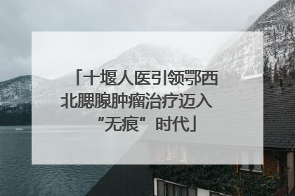 十堰人医引领鄂西北腮腺肿瘤治疗迈入“无痕”时代