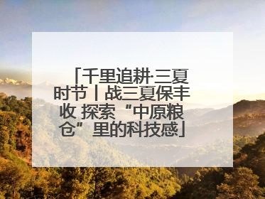 千里追耕·三夏时节丨战三夏保丰收 探索“中原粮仓”里的科技感