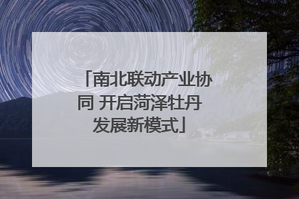 南北联动产业协同 开启菏泽牡丹发展新模式