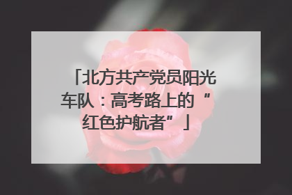 北方共产党员阳光车队：高考路上的“红色护航者”