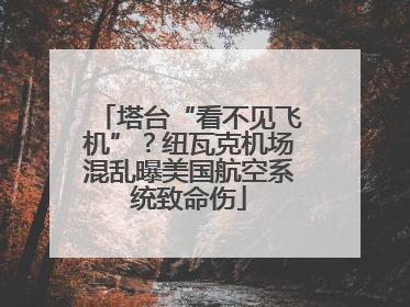 塔台“看不见飞机”？纽瓦克机场混乱曝美国航空系统致命伤