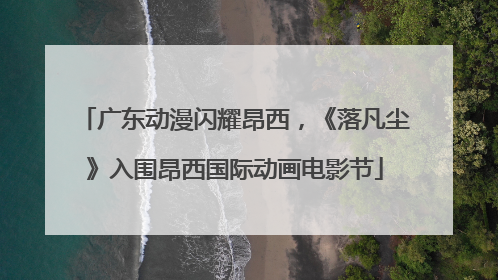 广东动漫闪耀昂西，《落凡尘》入围昂西国际动画电影节