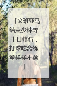 文班亚马结束少林寺十日修行，打球吃斋练拳样样不落