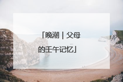 晚潮｜父母的壬午记忆