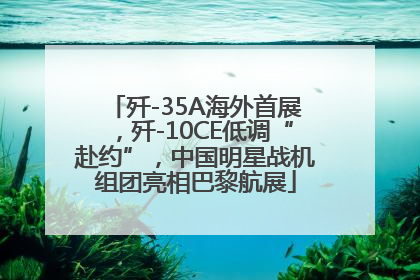 歼-35A海外首展，歼-10CE低调“赴约”，中国明星战机组团亮相巴黎航展