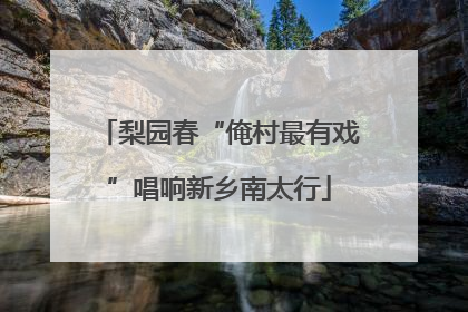 梨园春“俺村最有戏”唱响新乡南太行