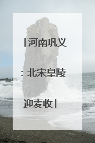 河南巩义：北宋皇陵迎麦收