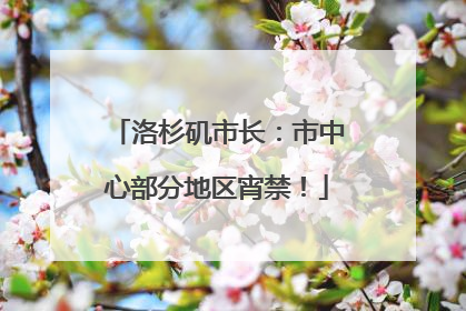 洛杉矶市长：市中心部分地区宵禁！