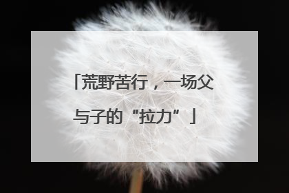 荒野苦行，一场父与子的“拉力”