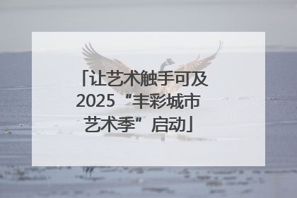 让艺术触手可及 2025“丰彩城市艺术季”启动