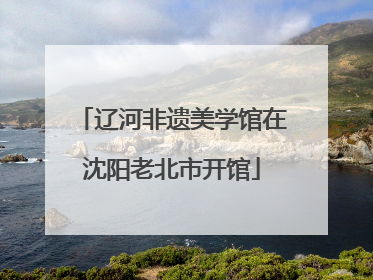 辽河非遗美学馆在沈阳老北市开馆