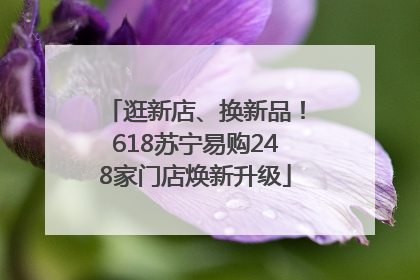 逛新店、换新品！618苏宁易购248家门店焕新升级