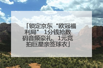 锁定京东“欧冠福利局” 1分钱抢数码音频豪礼、1元竞拍巨星亲签球衣