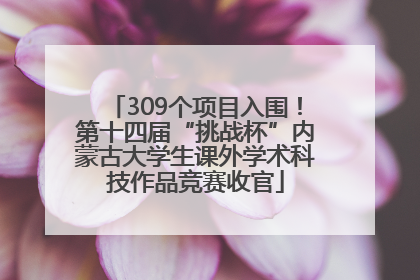309个项目入围！第十四届“挑战杯”内蒙古大学生课外学术科技作品竞赛收官